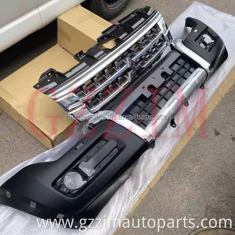 Front Bumper Grille Body Kits Upgrade Parts For PAJERO 2012 Upgrade To 2020 Special Kits